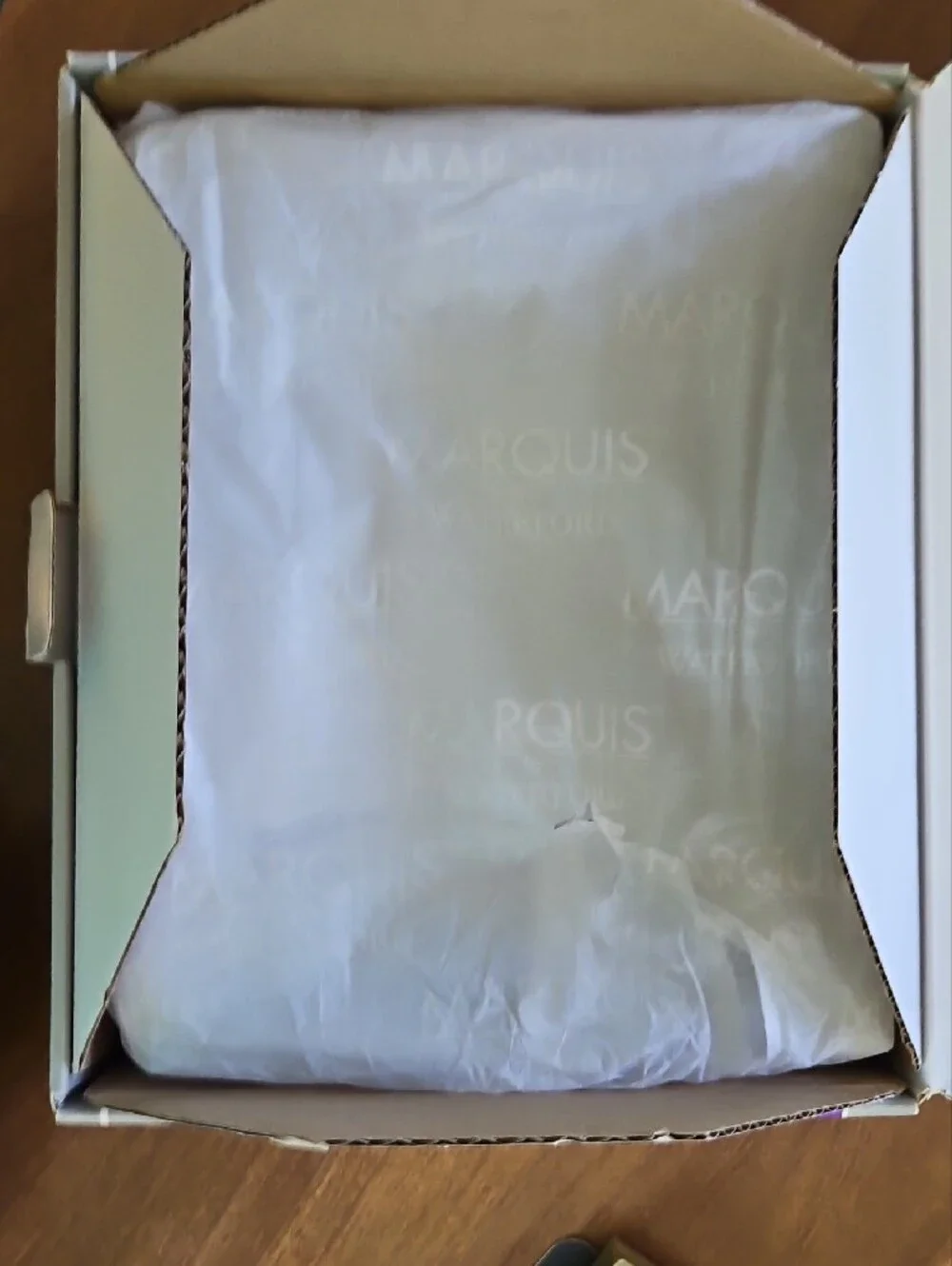 Marquis by Waterford Crosby Crystal 5x7 Picture Frame - Retired Pattern NIB
